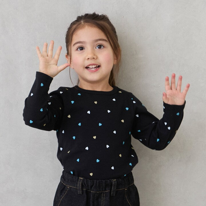 日本童裝 pe#main 印花上衣 80-130cm 女童款 秋季 TOPS