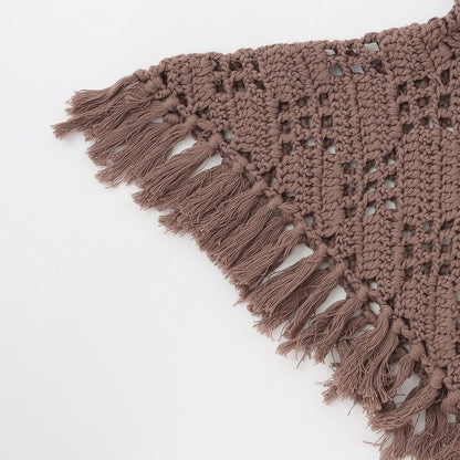 日本童裝 pe#main 鉤針披肩 80-130cm 女童款 秋季 OUTERWEAR