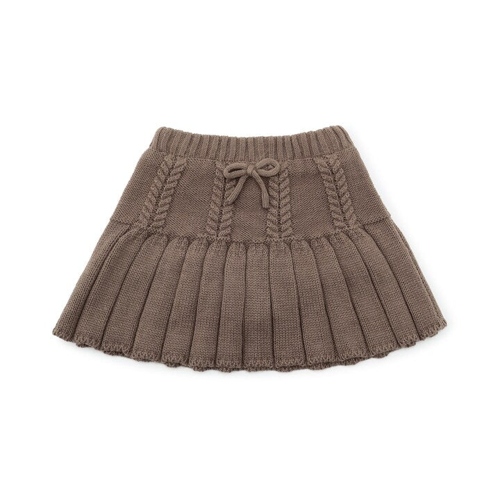 日本童裝 pe#main 針織百褶裙 80-130cm 女童款 冬季 SKIRTS