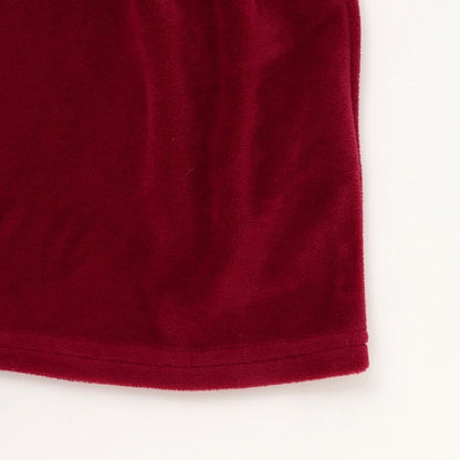 日本童裝 pe#main x miffy 翻領連身裙 80-130cm 女童款 冬季 DRESSES 聖誕紅/新年紅