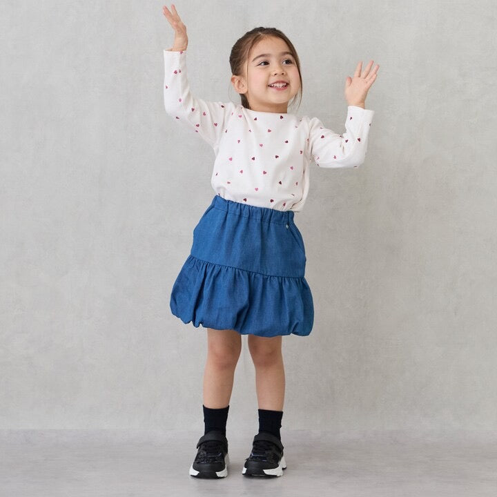 日本童裝 pe#main 泡泡燈籠短裙 80-130cm 女童款 秋季 SKIRTS