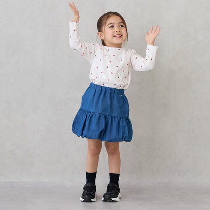 日本童裝 pe#main 泡泡燈籠短裙 80-130cm 女童款 秋季 SKIRTS