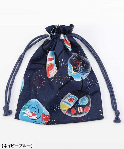 Japanese Ampersand Jinbei Pouch Japanese Kimono 80-140cm Boys Summer Other Brands Children's Clothing TOPS PANTS Japanese Summer Festival Special 