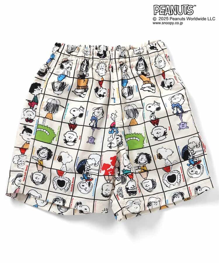 Ampersand x PEANUTS UV-Proof Beach Shorts (80-140cm) - Boys' Summer Swimsuit Special (Direct from Japan) 