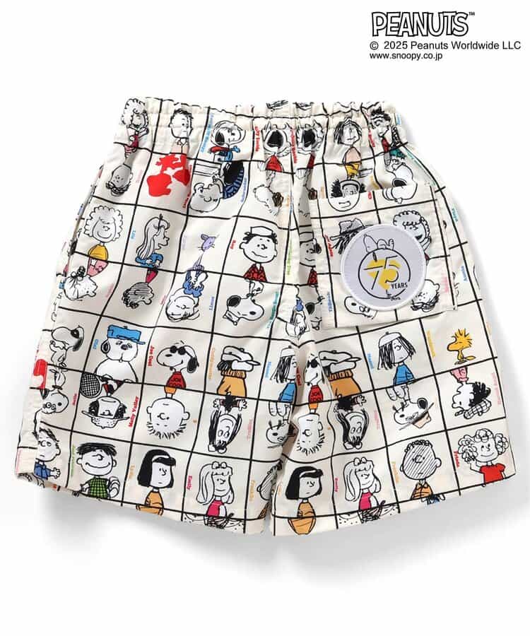 Ampersand x PEANUTS UV-Proof Beach Shorts (80-140cm) - Boys' Summer Swimsuit Special (Direct from Japan) 