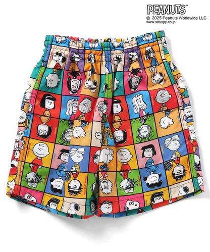 Ampersand x PEANUTS UV-Proof Beach Shorts (80-140cm) - Boys' Summer Swimsuit Special (Direct from Japan) 
