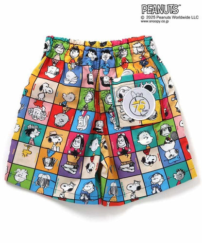 Ampersand x PEANUTS UV-Proof Beach Shorts (80-140cm) - Boys' Summer Swimsuit Special (Direct from Japan) 