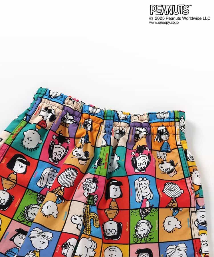 Ampersand x PEANUTS UV-Proof Beach Shorts (80-140cm) - Boys' Summer Swimsuit Special (Direct from Japan) 