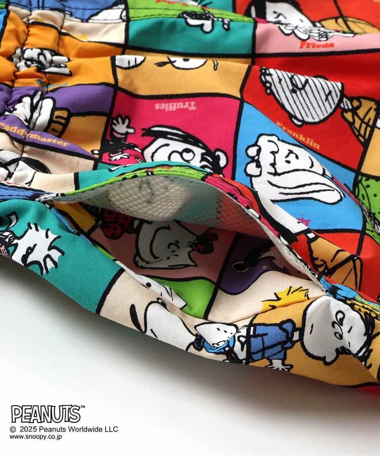 Ampersand x PEANUTS UV-Proof Beach Shorts (80-140cm) - Boys' Summer Swimsuit Special (Direct from Japan) 