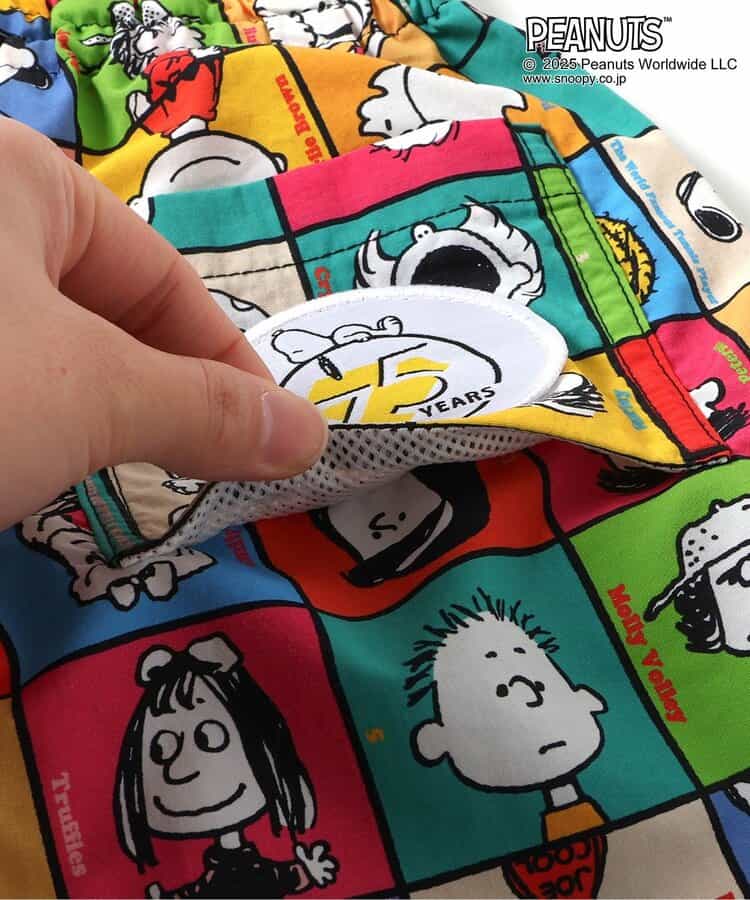 Ampersand x PEANUTS UV-Proof Beach Shorts (80-140cm) - Boys' Summer Swimsuit Special (Direct from Japan) 