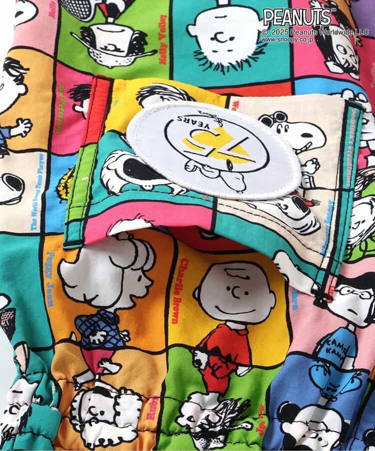Ampersand x PEANUTS UV-Proof Beach Shorts (80-140cm) - Boys' Summer Swimsuit Special (Direct from Japan) 