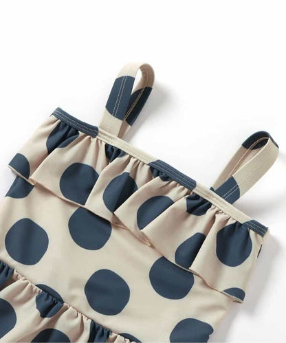 Ampersand UV-Proof Two-Piece Swimsuit (Direct from Japan) 80-140cm Girls' Summer Swimsuit Special 
