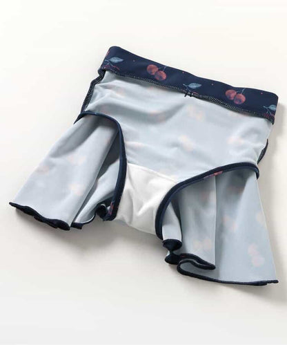Ampersand UV-Proof Two-Piece Swimsuit (Direct from Japan) 80-140cm Girls' Summer Swimsuit Special 