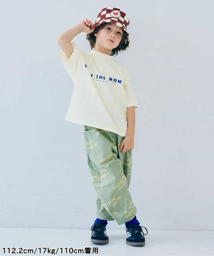 Japanese children's clothing p.prem#r letter print T-shirt 80-140cm boys/girls summer TOPS 