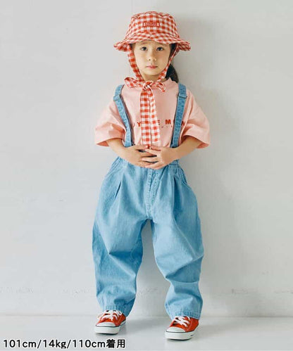 Japanese children's clothing p.prem#r letter print T-shirt 80-140cm boys/girls summer TOPS 
