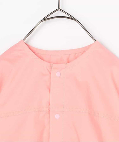 Japanese children's clothing p.prem#r typewriter snap button short-sleeved shirt 80-140cm boys/girls summer TOPS 