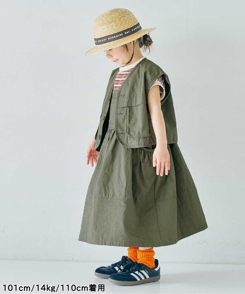 日本童裝 p.prem#r 背帶連身裙 80-140cm 女童款 夏季 DRESSES