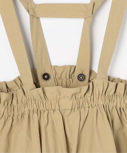 Japanese children's clothing p.prem#r 2Way slip skirt &amp; ruffle sleeve top two-piece set 80-140cm girls summer TOPS SKIRTS 