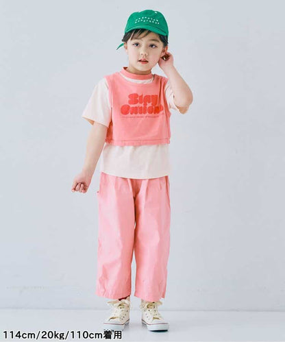 日本童裝 p.prem#r 寬鬆長褲 80-140cm 男童款/女童款 夏季 PANTS