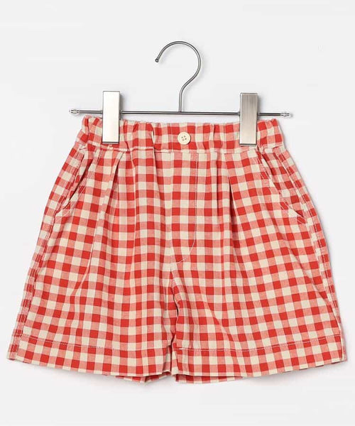 日本童裝 p.prem#r 格仔短褲 80-140cm 男童款/女童款 夏季 PANTS