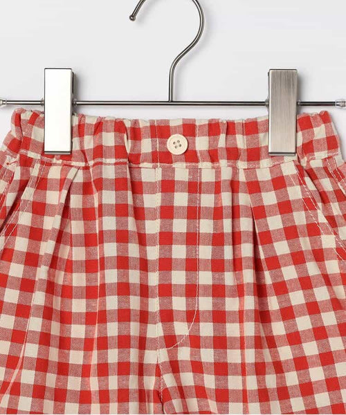 日本童裝 p.prem#r 格仔短褲 80-140cm 男童款/女童款 夏季 PANTS