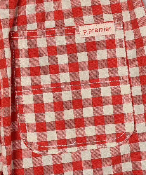 日本童裝 p.prem#r 格仔短褲 80-140cm 男童款/女童款 夏季 PANTS