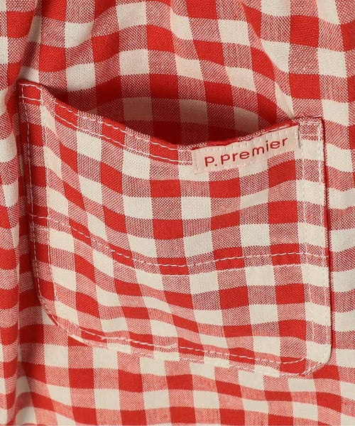 日本童裝 p.prem#r 格仔短褲 80-140cm 男童款/女童款 夏季 PANTS
