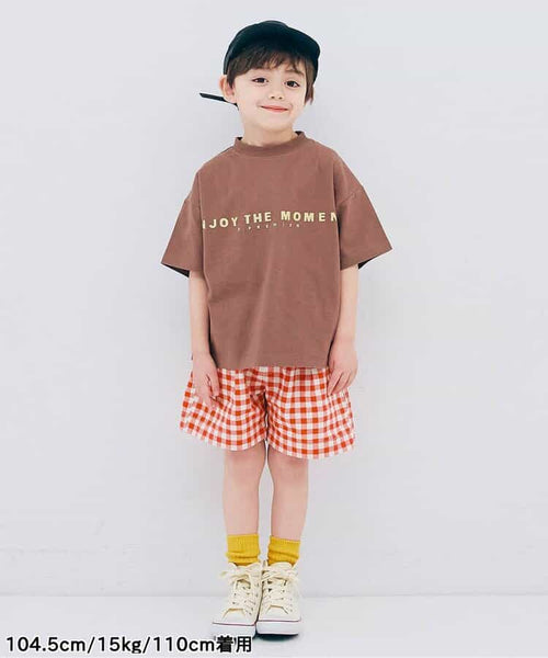 日本童裝 p.prem#r 格仔短褲 80-140cm 男童款/女童款 夏季 PANTS