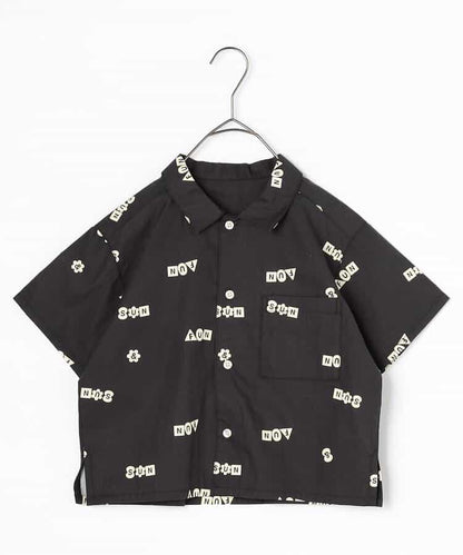 Japanese children's clothing p.prem#r summer shirt 80-140cm boys summer TOPS 