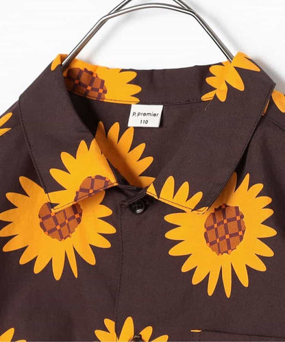 Japanese children's clothing p.prem#r summer shirt 80-140cm boys summer TOPS 