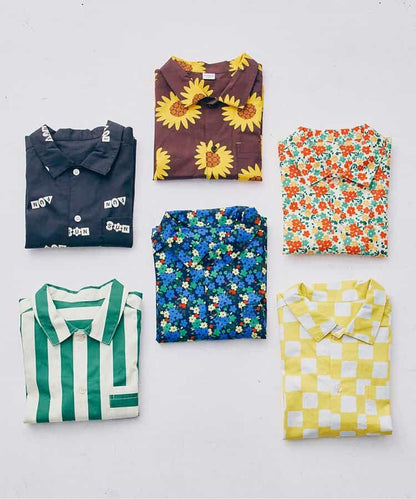 Japanese children's clothing p.prem#r summer shirt 80-140cm boys summer TOPS 