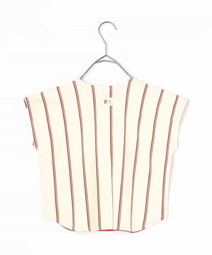 Japanese children's clothing p.prem#r striped sleeveless top 80-140cm boys' summer TOPS 