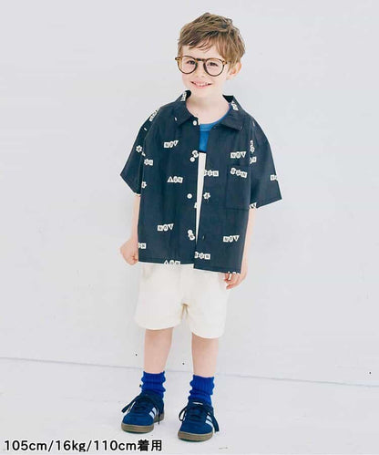 Japanese children's clothing p.prem#r simple ribbed vest 80-140cm boys' summer TOPS 