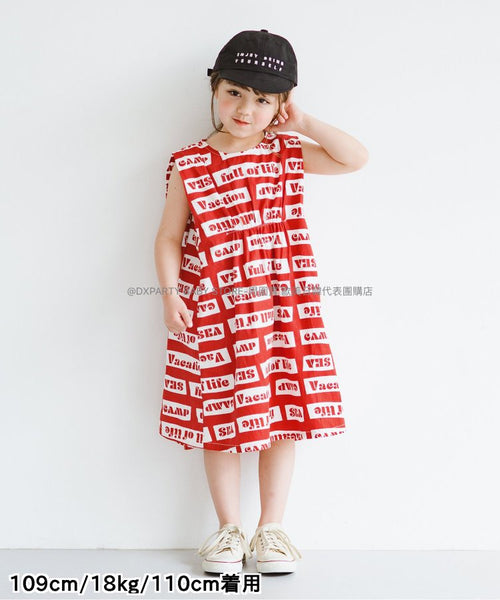 日本童裝 p.prem#r 背心喇叭連身裙 80-140cm 女童款 夏季 DRESSES