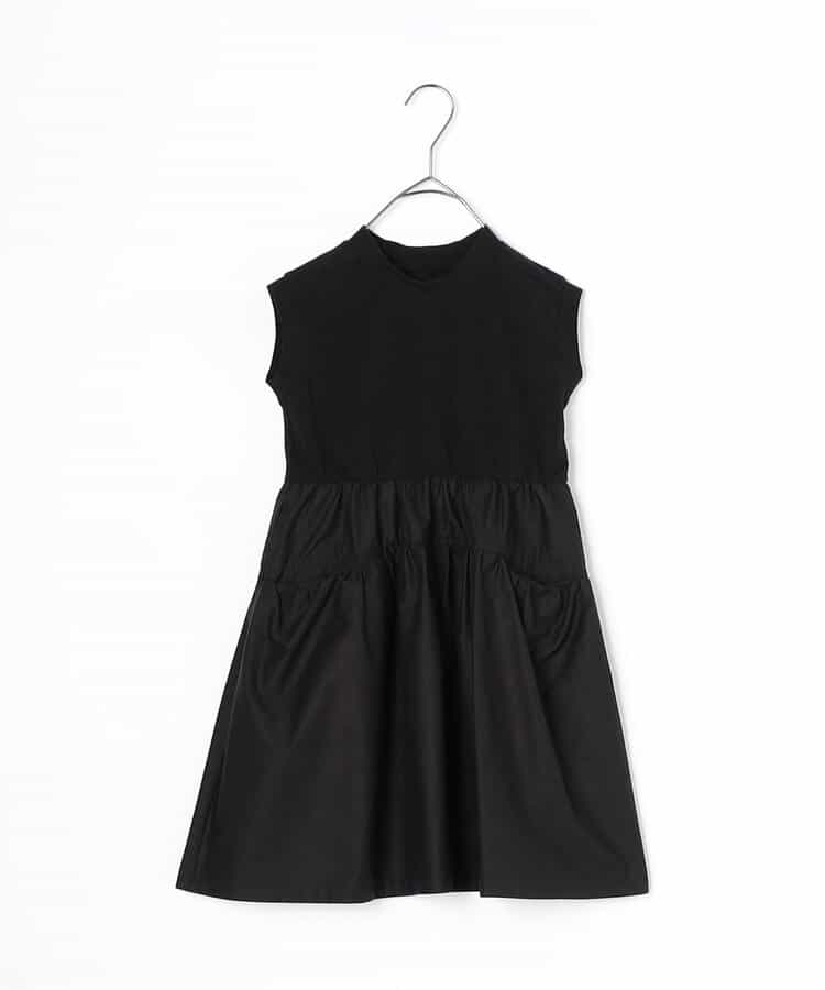 Japanese children's clothing p.prem#r workwear patchwork dress 80-140cm girls summer dresses 