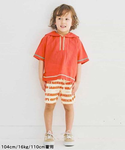 Japanese children's clothing p.prem#r casual shorts 80-140cm boys/girls summer PANTS 