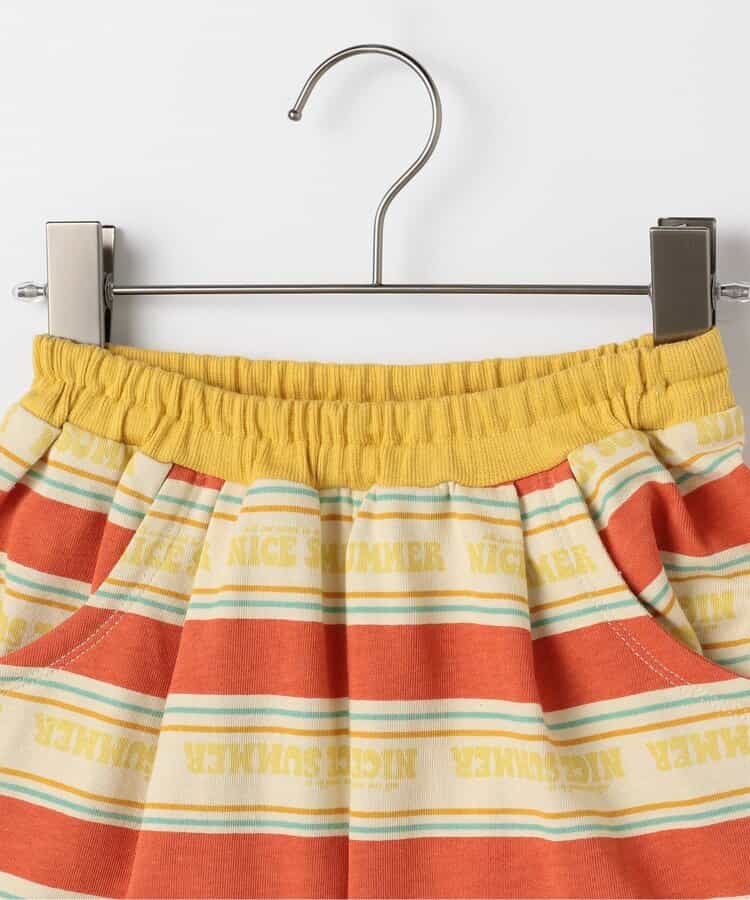 Japanese children's clothing p.prem#r striped shorts 80-140cm boys' summer PANTS 