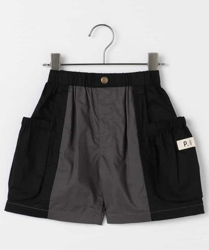 Japanese children's clothing p.prem#r work shorts 80-140cm boys' summer PANTS 