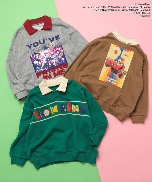 日本童裝 F.O.KIDS DISNEY COLLECTION polo衛衣 80-140m 男童款/女童款 秋冬季 其他品牌童裝 TOPS