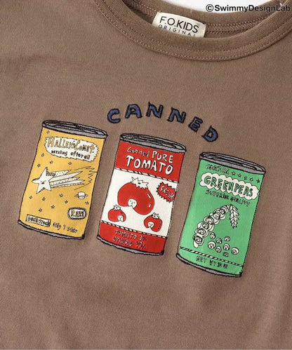 Japanese children's clothing FOKIDS × Swimmy DesignLab HOZONHOZON T-shirt 80-140cm Boys Spring TOPS Other brand children's clothing 
