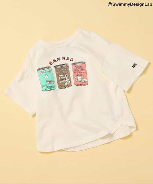 Japanese children's clothing FOKIDS × Swimmy DesignLab HOZONHOZON T-shirt 80-140cm Boys Spring TOPS Other brand children's clothing 