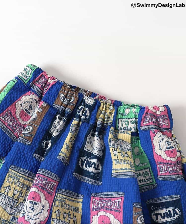 Japanese children's clothing FOKIDS × Swimmy DesignLab HOZONHOZON shorts 80-140cm boys' spring PANTS Other brand children's clothing 