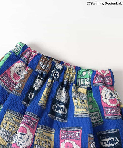 Japanese children's clothing FOKIDS × Swimmy DesignLab HOZONHOZON shorts 80-140cm boys' spring PANTS Other brand children's clothing 