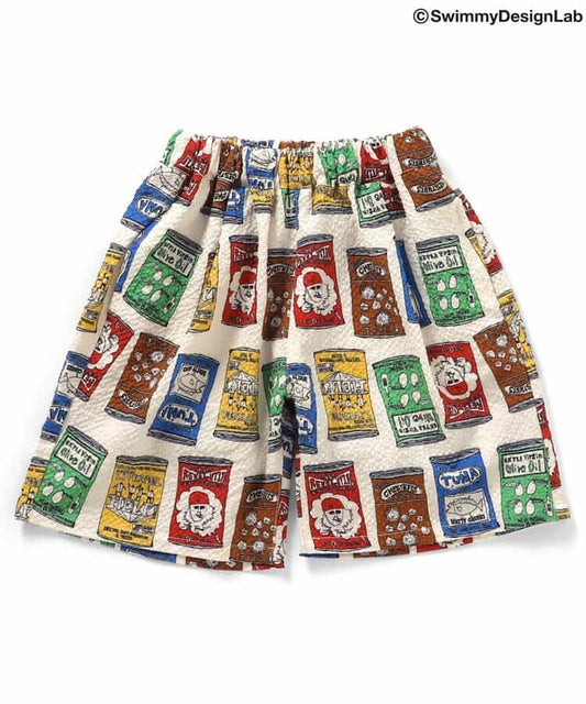 Japanese children's clothing FOKIDS × Swimmy DesignLab HOZONHOZON shorts 80-140cm boys' spring PANTS Other brand children's clothing 