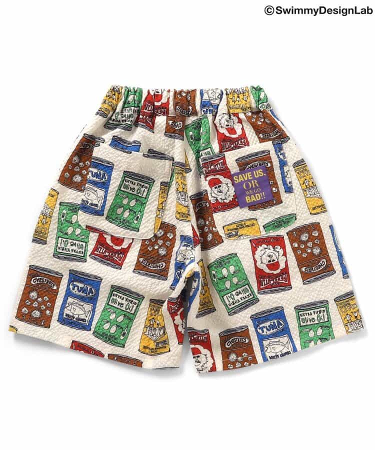 Japanese children's clothing FOKIDS × Swimmy DesignLab HOZONHOZON shorts 80-140cm boys' spring PANTS Other brand children's clothing 