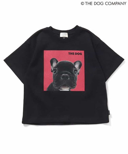 FOKIDS x THE DOG Japanese Children's Clothing: Printed Short-Sleeved Top (80-140cm) for Boys and Girls (Summer) (Other Brands) 