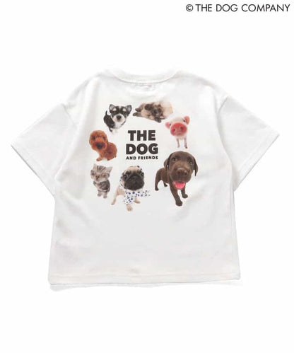 FOKIDS x THE DOG Japanese Children's Clothing: Printed Short-Sleeved Top (80-140cm) for Boys and Girls (Summer) (Other Brands) 
