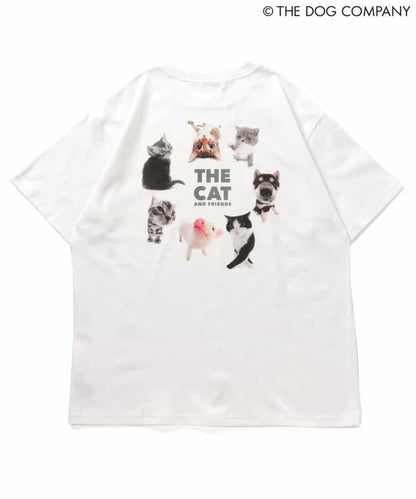 Japanese children's clothing FOKIDS x THE DOG parent-child wear printed short-sleeved top (ML) adult style summer other brand children's clothing TOPS 