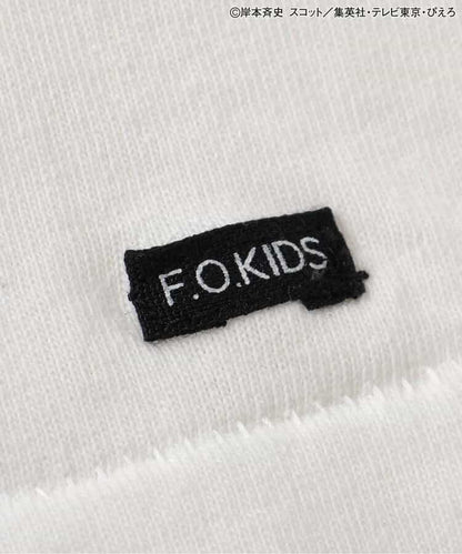 FOKIDS x NARUTO - Japan-made printed short-sleeved tops (100-140cm) for boys and girls. Summer other brand children's clothing TOPS 