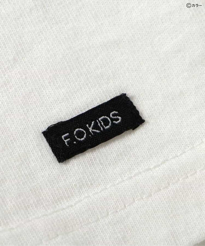 FOKIDS Japan x Neon Genesis Evangelion Print Short-Sleeve Top (100-140cm) for Boys/Girls Summer Other Brands TOPS 